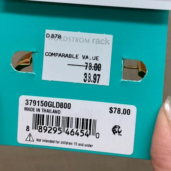 KURT GEIGER LONDON Eagle Enamel Huggie Hoop Earrings - Picture 6 of 9